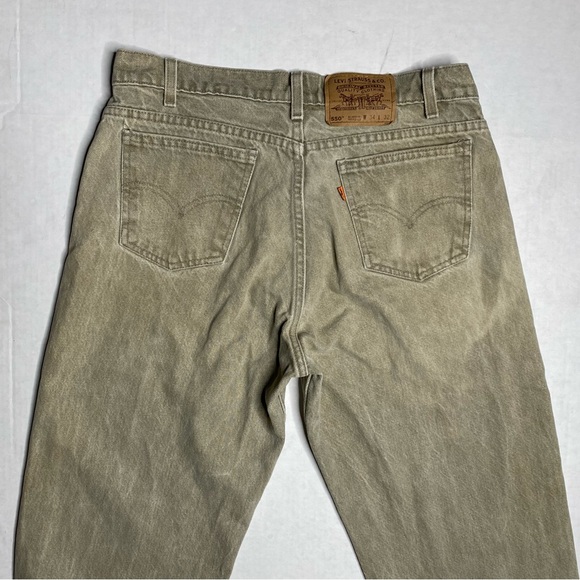 VTG 90’s Levi’s 550 Relaxed Fit Jeans - Picture 6 of 10